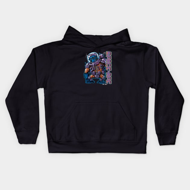 Space-Ape Kids Hoodie by CMProds